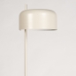 Foto 75212-7: Beige vloerlamp van metaal met E27 fitting voor slimme verlichting