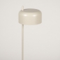 Foto 75212-8: Beige vloerlamp van metaal met E27 fitting voor slimme verlichting