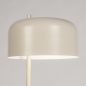 Foto 75212-9: Beige vloerlamp van metaal met E27 fitting voor slimme verlichting