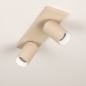 Foto 75214-7: Beige Doppelstrahler verstellbar GU10 