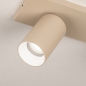 Foto 75214-8: Beige Doppelstrahler verstellbar GU10 