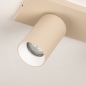 Foto 75214-9: Beige Doppelstrahler verstellbar GU10 
