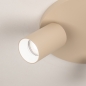 Foto 75218-7 niet_in_feed: Beige 3-lichts plafondspot GU10 draaibaar 
