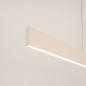 Foto 75222-13: Flexibel höhenverstellbare LED-Hängeleuchte in Beige