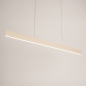 Foto 75222-9: Flexibel höhenverstellbare LED-Hängeleuchte in Beige