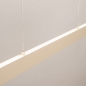 Foto 75224-16: Flexibel in hoogte verstelbare led hanglamp in het beige met up-and-down verlichting.