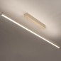 Foto 75226-6: Flexible, höhenverstellbare LED-Pendelleuchte in Beige mit Up-and-Down-Beleuchtung.