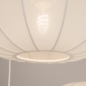 Foto 75232-15: Hanglamp in japandi stijl met drie lampionnen van witte stof