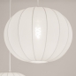 Foto 75235-10 detailfoto: Dubbele hanglamp in japandi stijl met twee lampionnen van witte stof
