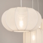 Foto 75240-16 niet_in_feed: Witte hanglamp met drie lampion kappen in verschillende vormen E27