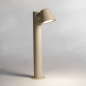 Foto 75250-3: Beige Außenstehleuchte mit GU10-Fassung