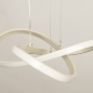 Foto 75254-12 niet_in_feed: Kleine beige hanglamp met drie lichtstanden en geheugenfunctie