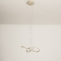 Foto 75254-8 niet_in_feed: Kleine beige hanglamp met drie lichtstanden en geheugenfunctie