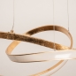 Foto 75256-12 niet_in_feed: Dimbare led hanglamp in goud/messing hotel chique