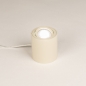 Foto 75259-2: Kleine spot tafellamp GU10 in beige