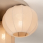 Foto 75271-7 niet_in_feed: Elegante Japandi plafondlamp met lampion kappen: minimalistische luxe