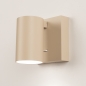Foto 75283-4: Beige wandlamp met schakelaar zonder snoer