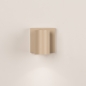 Foto 75283-6: Beige wandlamp met schakelaar zonder snoer