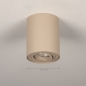 Foto 75285-1: Taupe spot in het rond met GU10 fitting