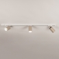 Foto 75287-5 niet_in_feed: Luxe spanningsrail basisset in het beige met drie spot, zelf samen te stellen