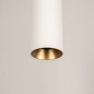 Foto 75295-10: Witte GU10 koker hanglamp voor spanningsrail 