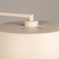 Foto 75303-8: Vloerlamp in mat beige van metaal met ronde kap E27