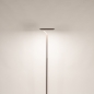 Foto 75306-3: Moderne led uplighter vloerlamp zonder leeslamp, dimbaar met touchdimmer 
