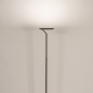Foto 75306-4: Moderne led uplighter vloerlamp zonder leeslamp, dimbaar met touchdimmer 
