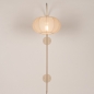 Foto 75336-5: Japandi Wandleuchte mit Bogen und Lampion-Lampenschirm E27