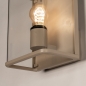 Foto 75366-8: Große beige Außenwandleuchte mit Glas IP44