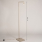 Foto 75383-1: Beige vloerlamp zonder kap