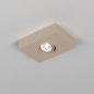 Foto 75444-5: Platte led opbouwspot in het beige
