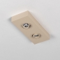 Foto 75445-10: Platte led opbouwspot in het beige