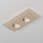 Foto 75445-2: Platte led opbouwspot in het beige