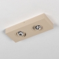 Foto 75445-7: Platte led opbouwspot in het beige