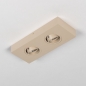 Foto 75445-8: Platte led opbouwspot in het beige
