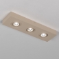 Foto 75446-3: Platte led opbouwspot in het beige