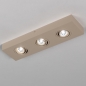 Foto 75446-5: Platte led opbouwspot in het beige