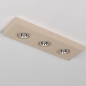 Foto 75446-8: Platte led opbouwspot in het beige