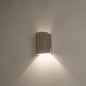 Foto 75449-2: Beige wandlamp in organische vorm