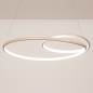 Foto 75462-2: Dimbare, beige led hanglamp in prachtig design (Ø50cm)