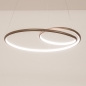 Foto 75463-2: Een dimbare, bruine led hanglamp in prachtig design