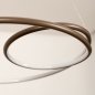 Foto 75463-6: Een dimbare, bruine led hanglamp in prachtig design