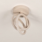 Foto 75467-5: Beige led plafondlamp met drie dim standen