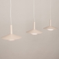 Foto 75470-5: Schitterende beige hanglamp in een tijdloze, subtiele vormgeving