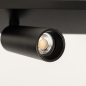Foto 75477-8: Dubbele opbouwspot zwart; verfijnd en subtiel!