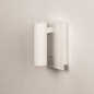 Foto 75500-6: Moderne wandlamp mat wit met schakelaar en verstelbare spot