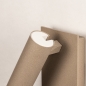 Foto 75503-9: Moderne wandlamp mat taupe met schakelaar en verstelbare spot