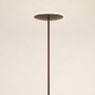 Foto 75511-2: Koffiebruine vloerlamp uplighter met dimbare led verlichting