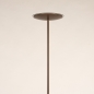 Foto 75511-4: Koffiebruine vloerlamp uplighter met dimbare led verlichting